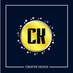 Initial Letter CK Logo Template Design Vector Illustration