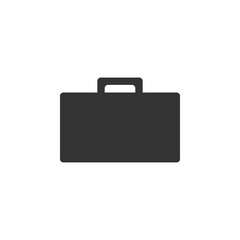 business briefcase isolated simple icon