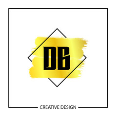 Initial Letter DB Logo Template Design Vector Illustration