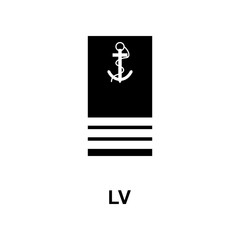 French ,  military ranks and insignia glyph icon