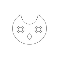 monster icon. Element of horrible creatures for mobile concept and web apps illustration. Thin line icon for website design and development, app development