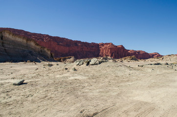 Landscape of the Valley of the Moon, San Juan, Argentina