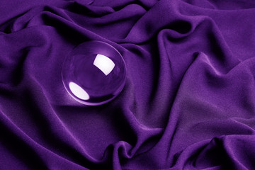Crystal Ball on purple