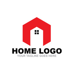 Home logo design vector template