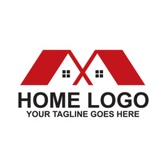 Home logo design vector template