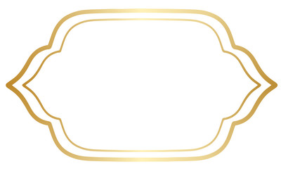 Simple Double Lined Vector Border or Frame