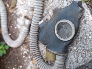 Old gas mask