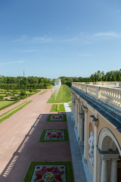 The territory of the State Complex "Palace of Congresses" in the village of Strelna, St. Petersburg