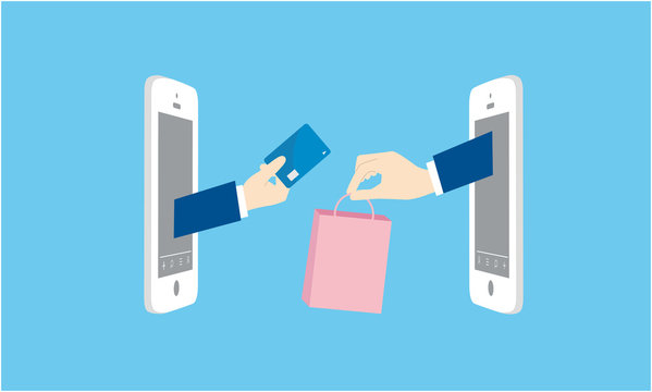 CtoCのイメージ、ベクターイラストレーション