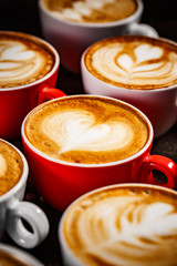 Beautiful latte art