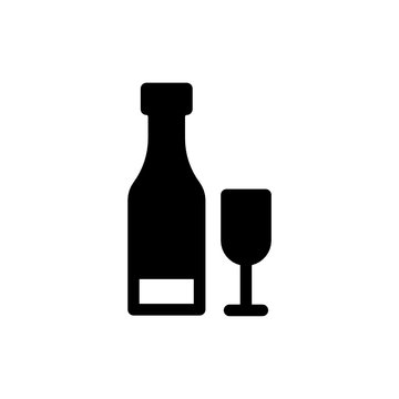 champagne icon glyph