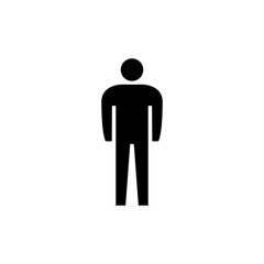 male icon / public information symbol