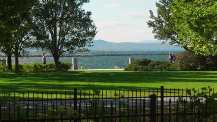 Burlington VT Waterfront Park Lake Champlain