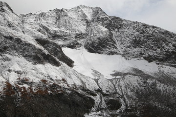 Glacier in the alps