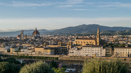 Florence, Italy. View from Michelangelo Square. 