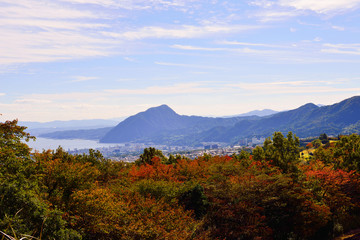 鍋山からの別府