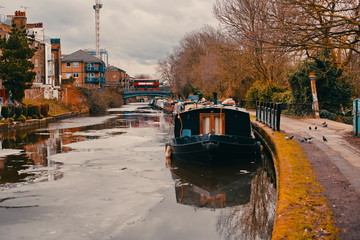 London little Venice frozen canal