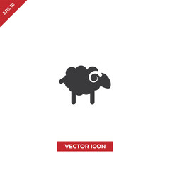 Sheep vector icon