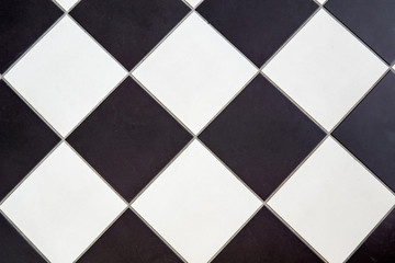 ceramic floor tile black and white