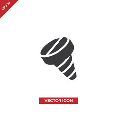 Screw vector icon
