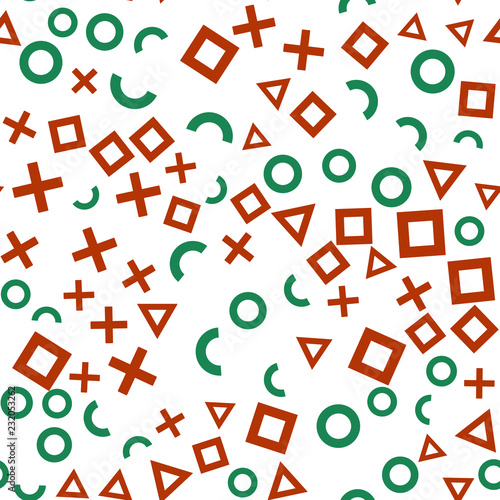 Seamless Vector Eps 10 Abstract Geometric Pattern