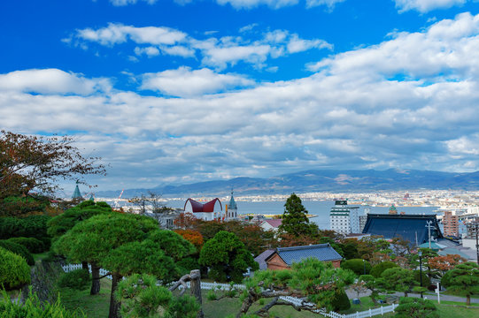 【北海道函館】函館水道発祥の地から函館湾を眺める