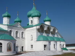 Leningrad region. Alexander-Svirsky monastery. Transfiguration cathedral