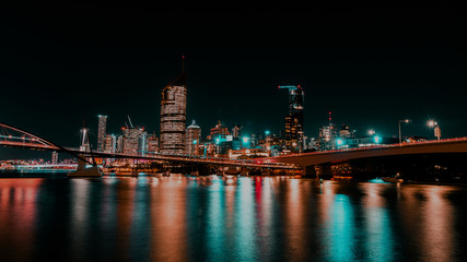 Fototapeta na wymiar Brisbane Cityscape