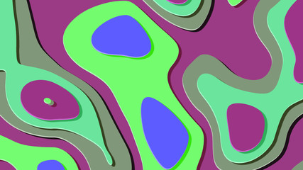 Background in paper style. Abstract colorful background.