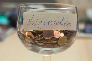 Notgroschen-Sammlung