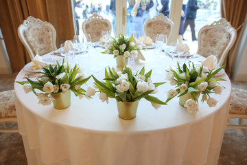 table set for dinner