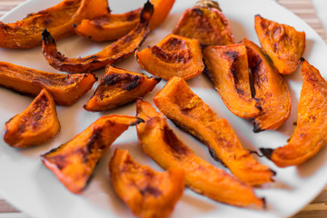 Roasted Pumpkin pieces