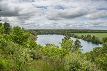 Landscape with lake