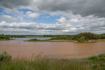 Landscape with lake