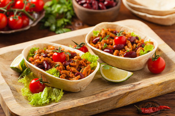 Buritos in stuff stands.