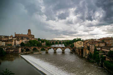 Fototapeta premium Albi, Tarn, Occitanie, France.