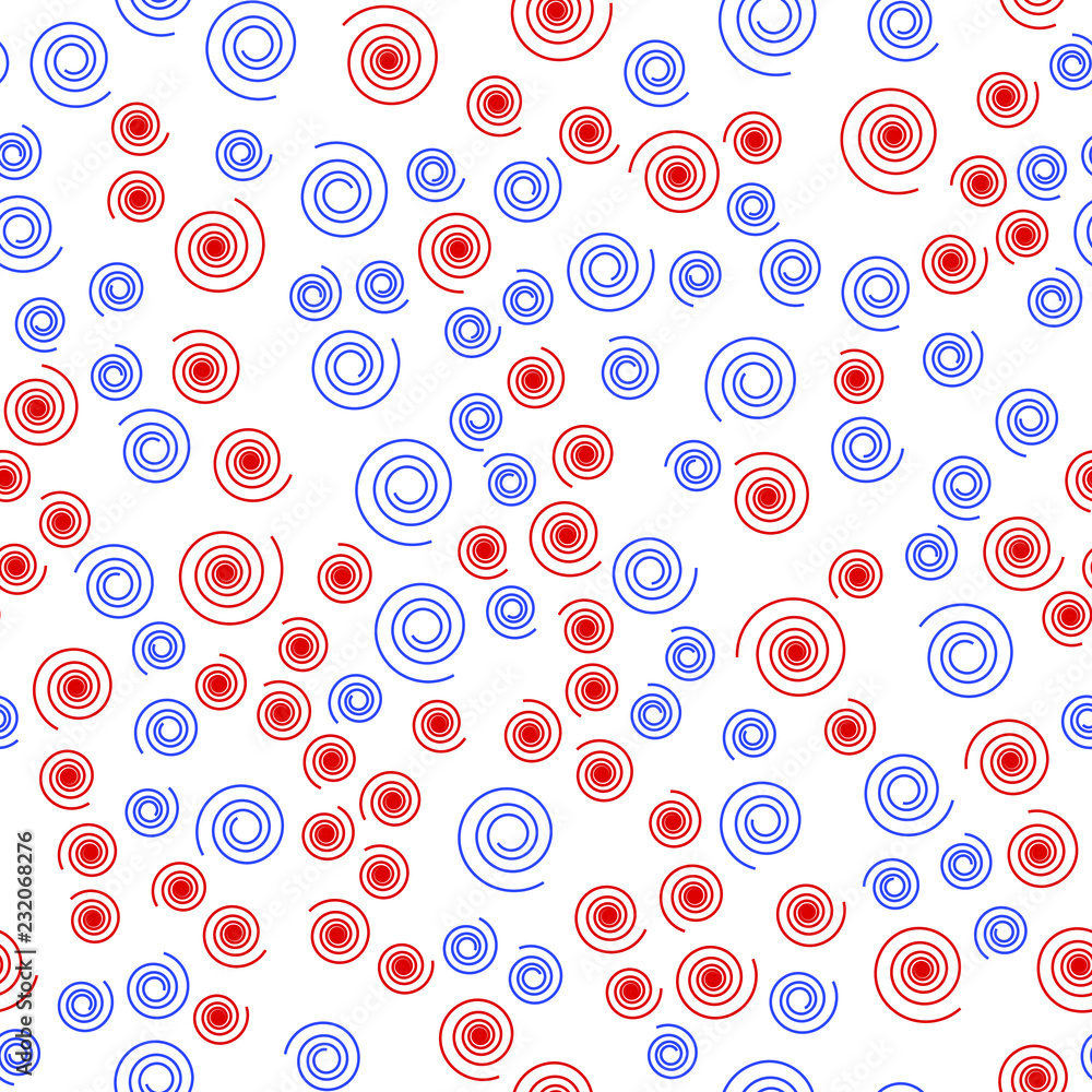 Aufkleber whirpool seamless vector eps 10. multicolor figures. texture for print and banner. flat style