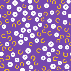 Different Arrows.  Seamless vector EPS 10 Pattern. Texture for print and Banner. Flat style