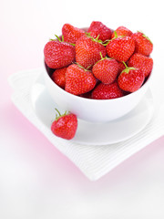 BOWL OF STRAWBERRIES
