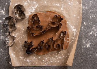 Christmas gingerbread cutter