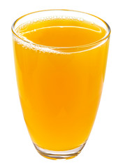 GLASS OF ORANGE JUICE CUT OUT