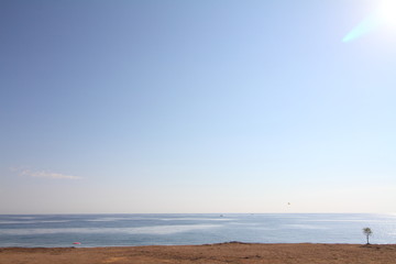 beach and sea