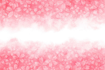 桜 花 春 水彩 背景