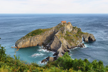 Fototapeta na wymiar San juan de Gaztelugatxe. Basque Country