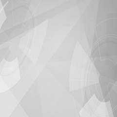 Obraz premium Abstract technology grey background. Vector illustration.