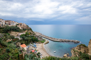 tourist port of Pizzo, Calabria, Italy