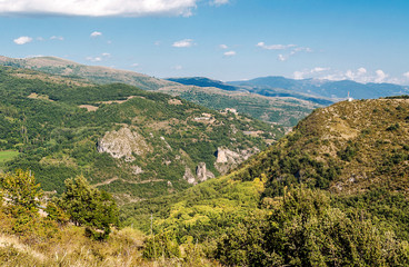 Mountains of the Pyrenees in Spain