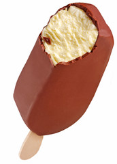 VANILLA AND CHOCOLATE ICE CREAM BAR