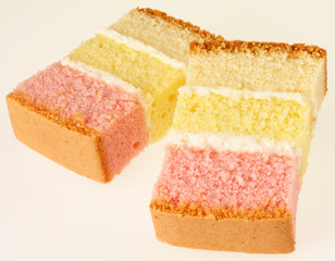 SLICES OF ANGEL CAKE
