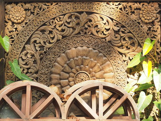 The carved carved beautiful.